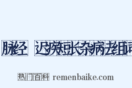 脉经·迟疾短长杂病法组词是什么意思的图片